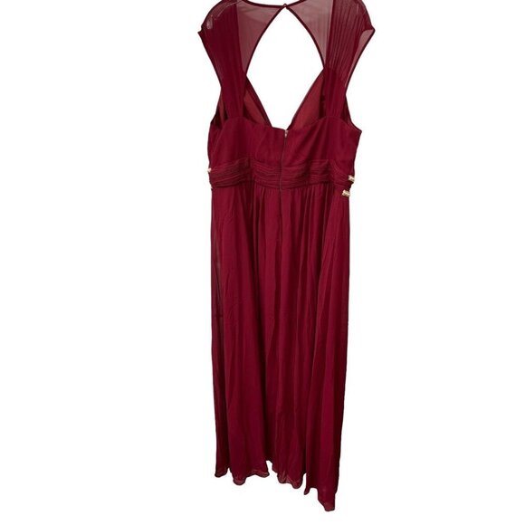NEW EverPretty Sleeveless Floor Length V Neck Bridesmaid Prom dress Plus… - Picture 9 of 9